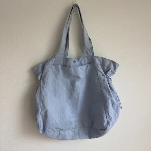 Lululemon Side-Cinch Shopper Bag *18L in blue linen - Picture 5 of 10